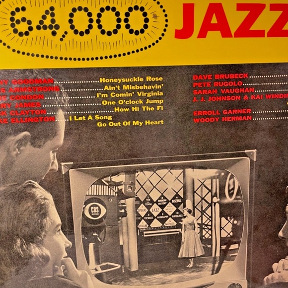 Columbia Other - $64,000 Jazz 12" LP Dave Brubeck,  Armstrong Columbia Jazz 1955 #205587515007
